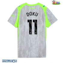 Manchester City Jeremy Doku #11 Tredjedrakt Dame 2025-26 Kortermet